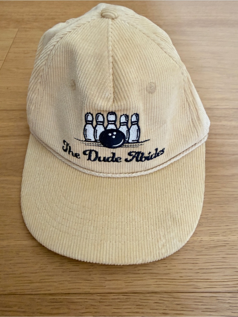 The Big Lebowski "The Dude Abides" Corduroy Hat by Snag Collective